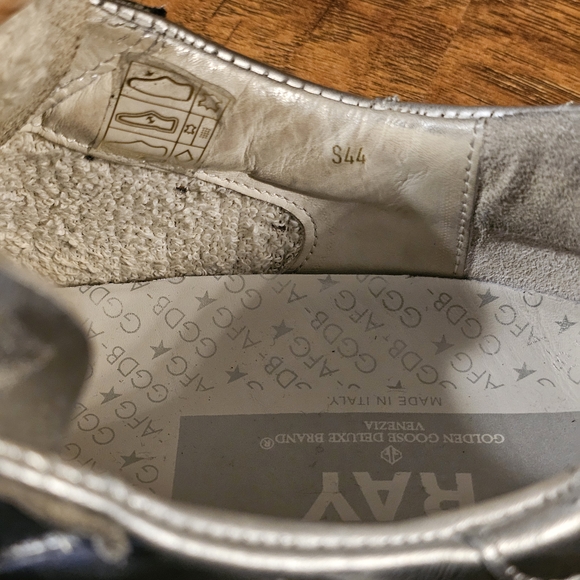 Golden Goose Limited Edition Superstar Sneakers in Silver | S44 - Picture 7 of 10